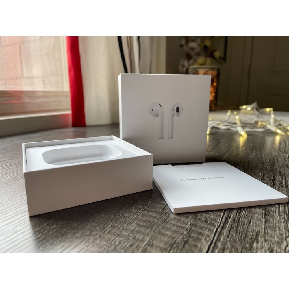 Apple AirPods 2nd Gen‎ EMPTY BOX ONLY - Models A2032 A2031 A1602 - Case Box ONLY